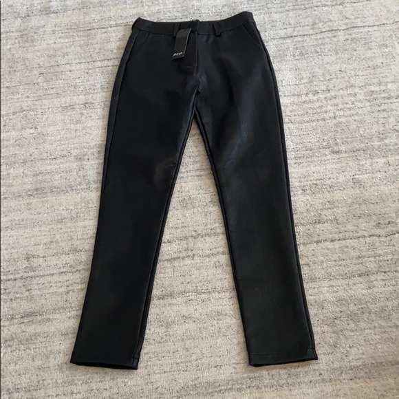 Nasty Gal Pants - Nasty Gal Vegan Leather Pants Black Sz 6 NWT
